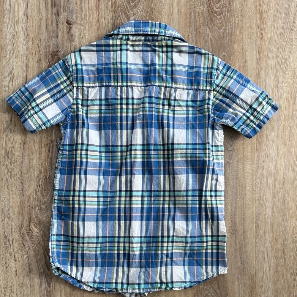 Carter's Multicolor Plaid Button-Down Shirt